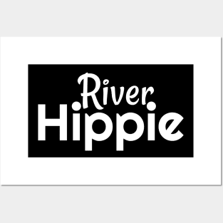 River hippie unisex t-shirt Posters and Art